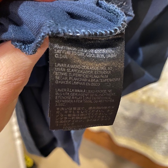 Bebe black and blue fitted mini dress - Picture 8 of 8